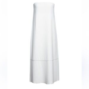 NWT Liviana Conti Midi Strapless Column Maxi Dress 42